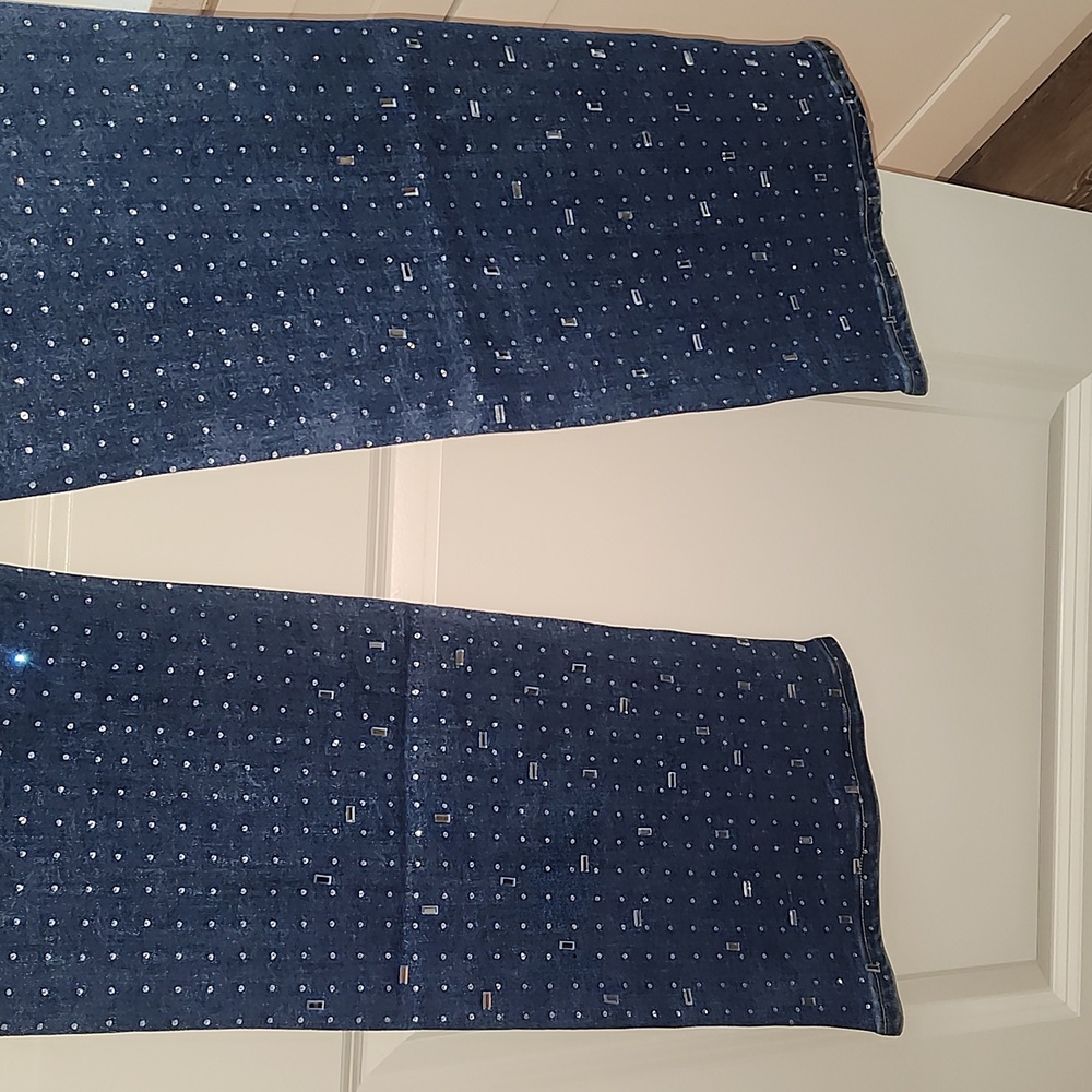 COPY - Rhinestone jeans - Picture 5 of 8